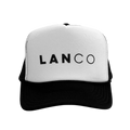 Black and White Logo Trucker Hat